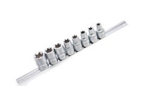 Набор головок TORX 1/2" 8 пр. (Е10,Е11,Е12,Е14,Е16,Е18,Е20,Е24) ДТ